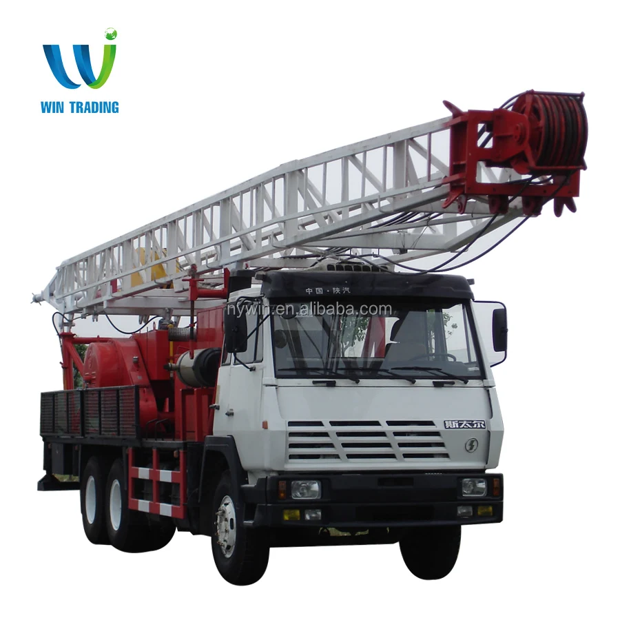 
RG API Standard Oil Field Oil and Gas Well Bore Hole Truck mounted Mobile 150hp XJ30 Drilling and Workover Rig 