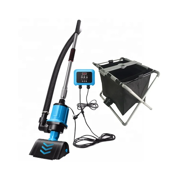 Robot Pool Automatic Vacuum Cleaner Koi Fish Pond Vacuum Cleaner & Dirt Collector Bag Kit 8500 L