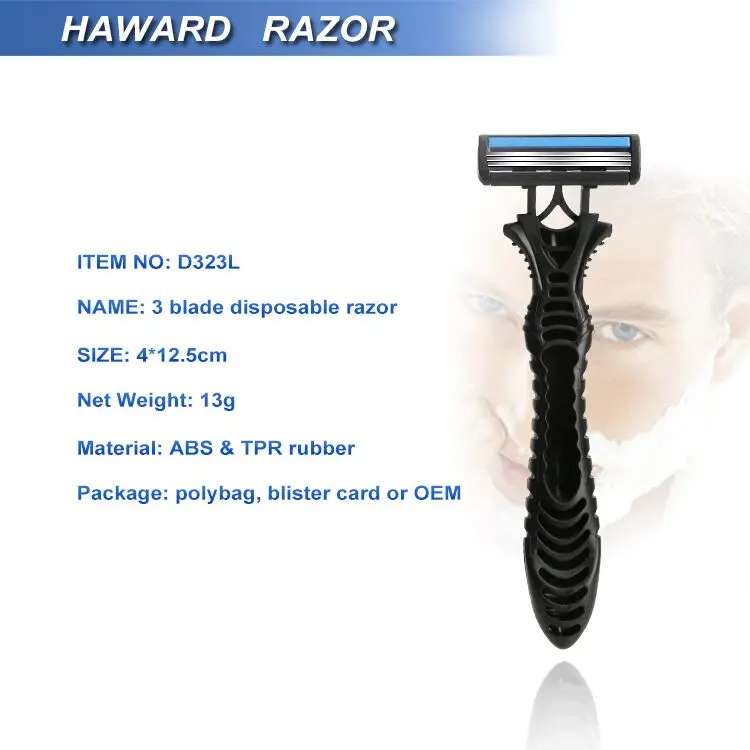 Wholesale Best Disposable Razor 3 Blade Hotel Razor For Men Hair