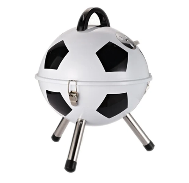 12" Charcoal Basketball/soccer Ball/helmet/football Shaped Bbq Grill