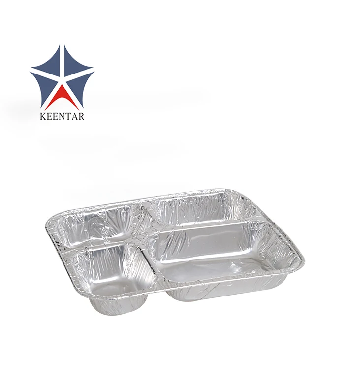 Disposable 4 Compartment Foil Trays With Lid Buy 4 Compartment Food