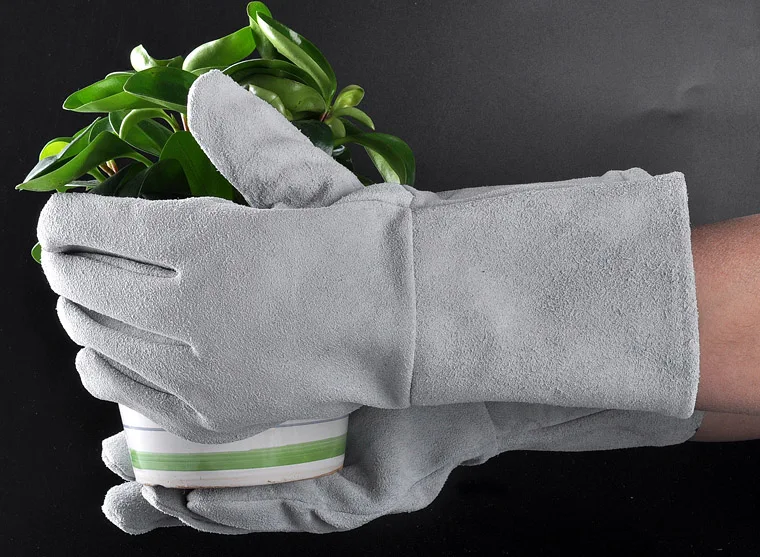 Bulk Argon Lined Leather Welding Gloves With Ce Certificate Buy Lined