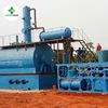 no pollution white smoke waste tyre oil refining plant machine with CE and ISO