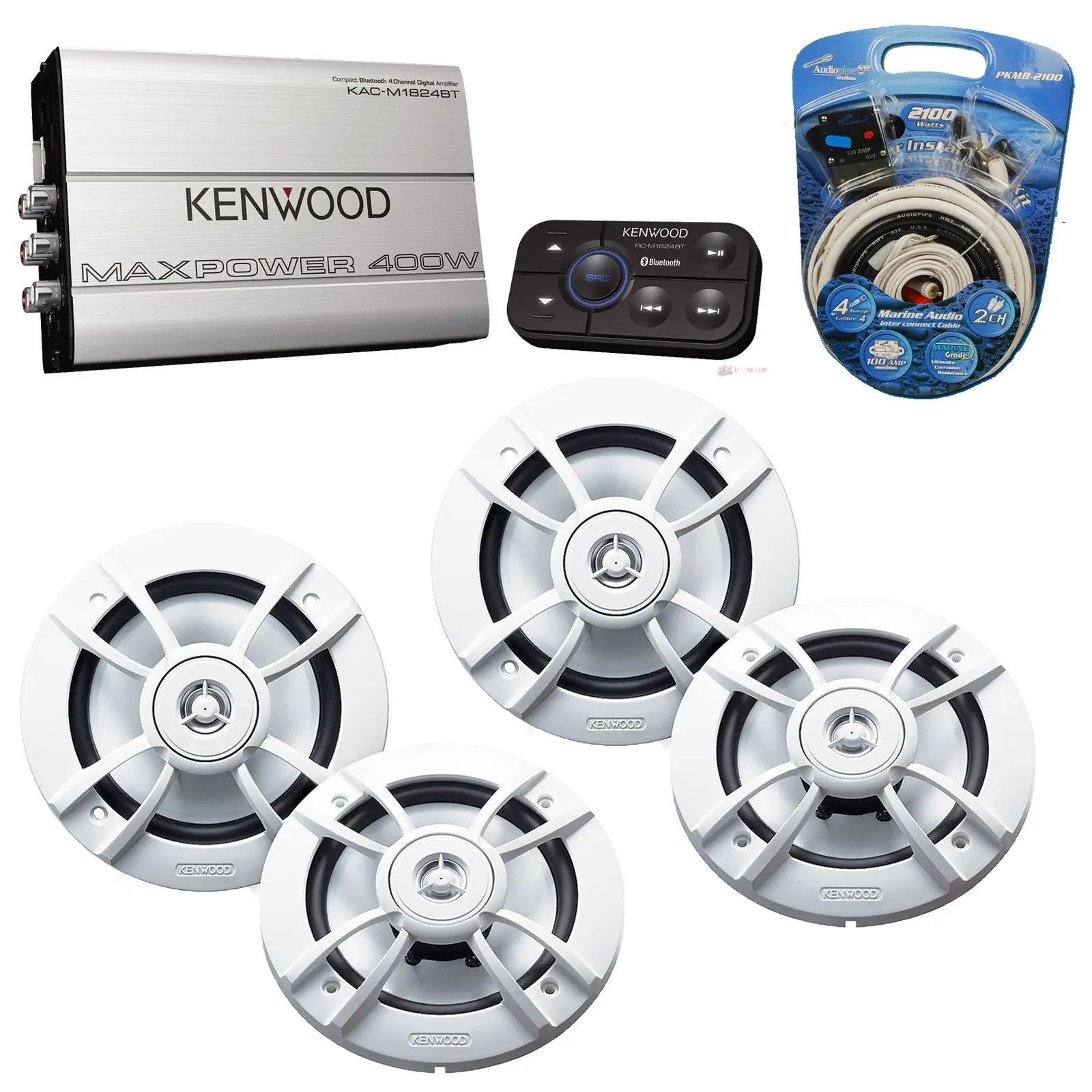 Buy Kenwood KACM1824BT Bluetooth Enabled Amplifier with 2