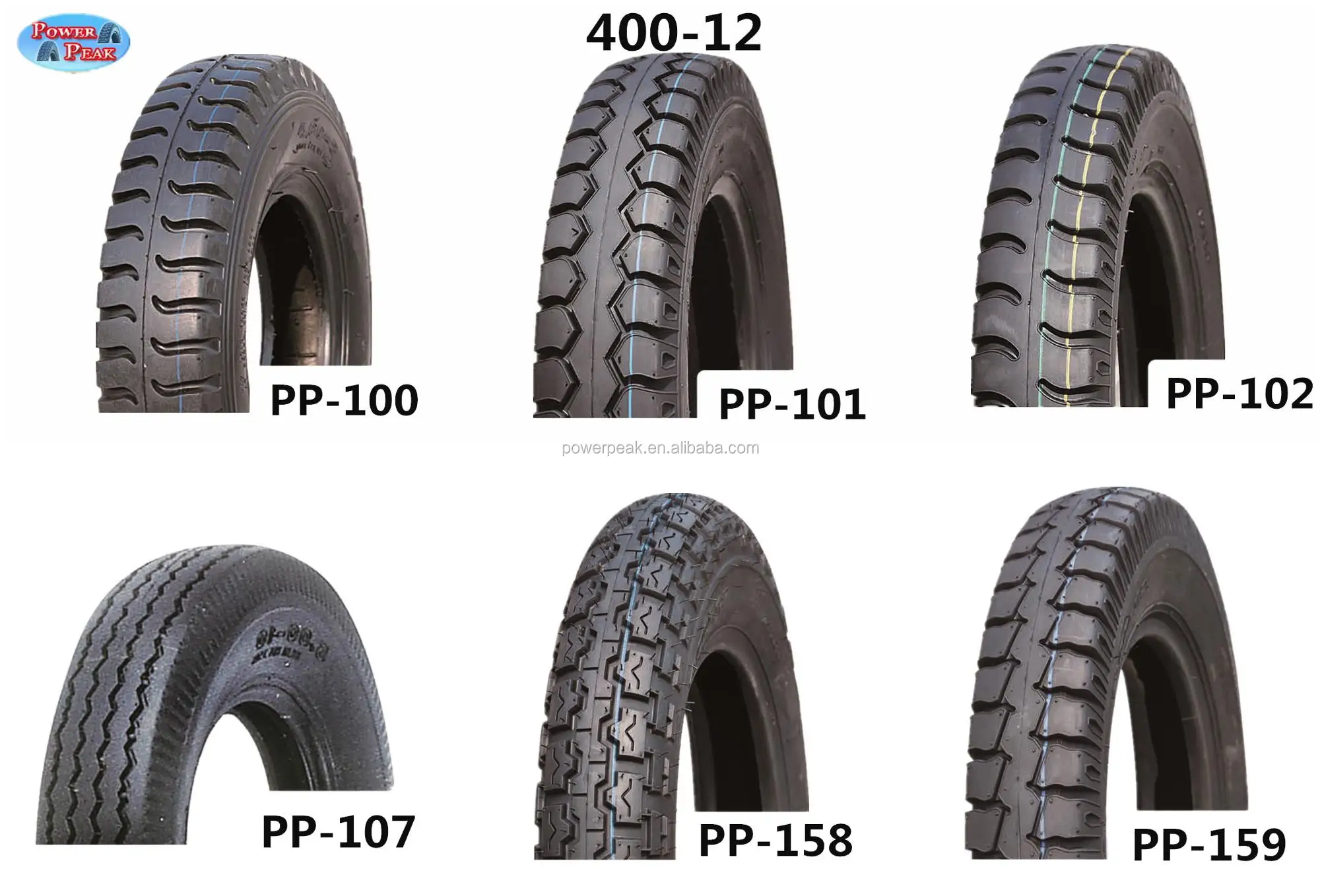MZBZYU 3.50-12 Scooter Tire 3.50X12 Dirt Bike Tire Pneumatic Tire Wear-Resistant And Non-Slip Tire 6P.R. 61J 280kpa Maximum Load 566 Pounds