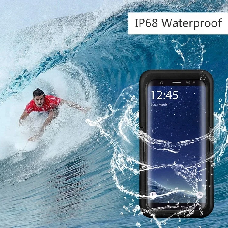 

Galaxy S9 Case, Waterproof Shockproof Case, Ultra Protective Case with Built-in Screen Protector Desgin for Galaxy S9 S8