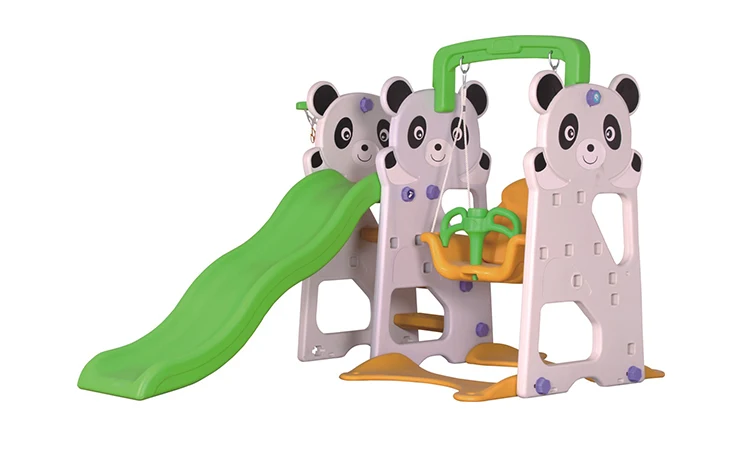 baby swing and slide set plastic