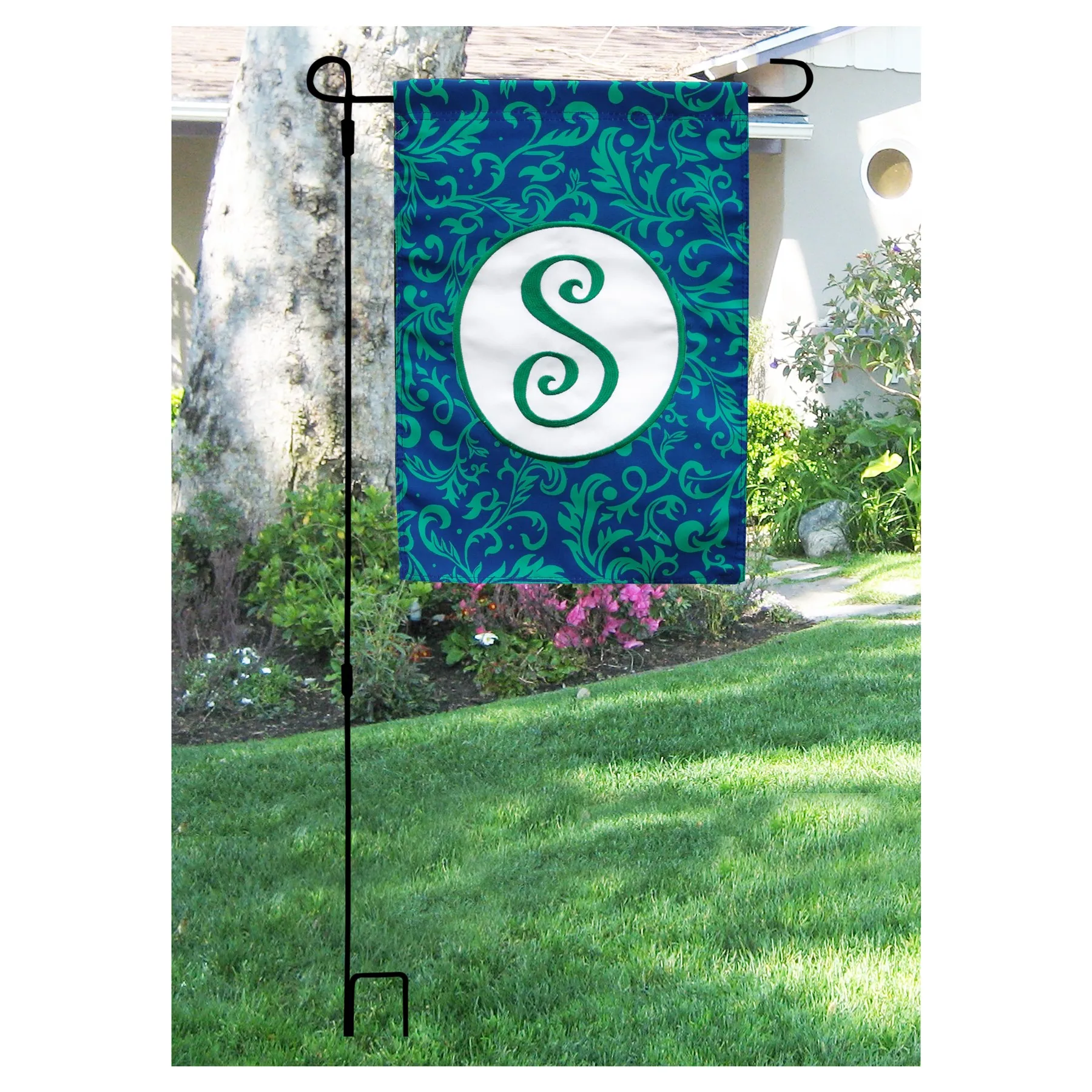 Decorative Single Sided Double Sided Garden Flags,Vinyl Polyester