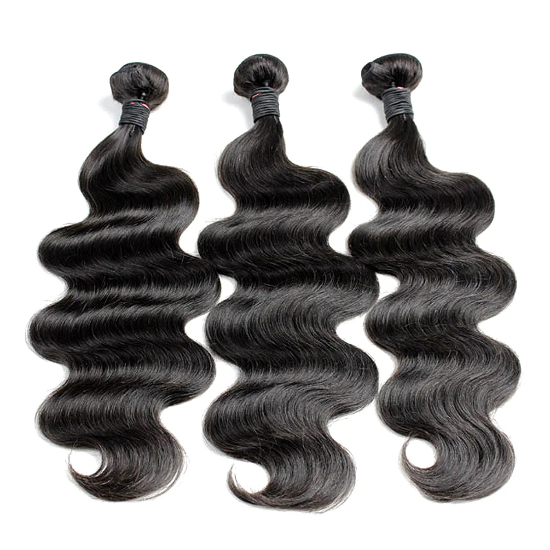 

Stella hair wholesaler Brazilian 11a grade virgin remy human hair extensions natural color Body Wave hair weave