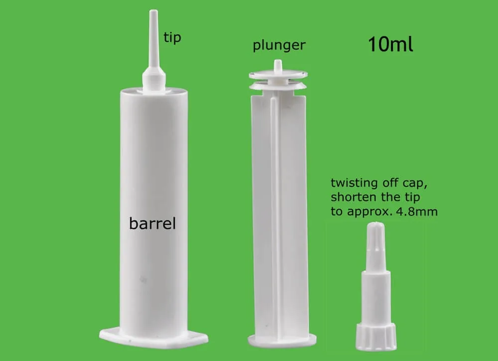 Plastic Veterinary Disposable Oral Paste Syringe Buy Plastic