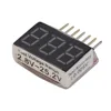 RC 1S-6S Helicopter Airplane Lipo Battery Voltage Indicator Checker meter Tester 2.8V -25.2V