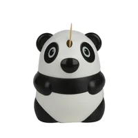 

Lazada Sale Creative Funny China Panda Shape Automatic Toothpick Holder