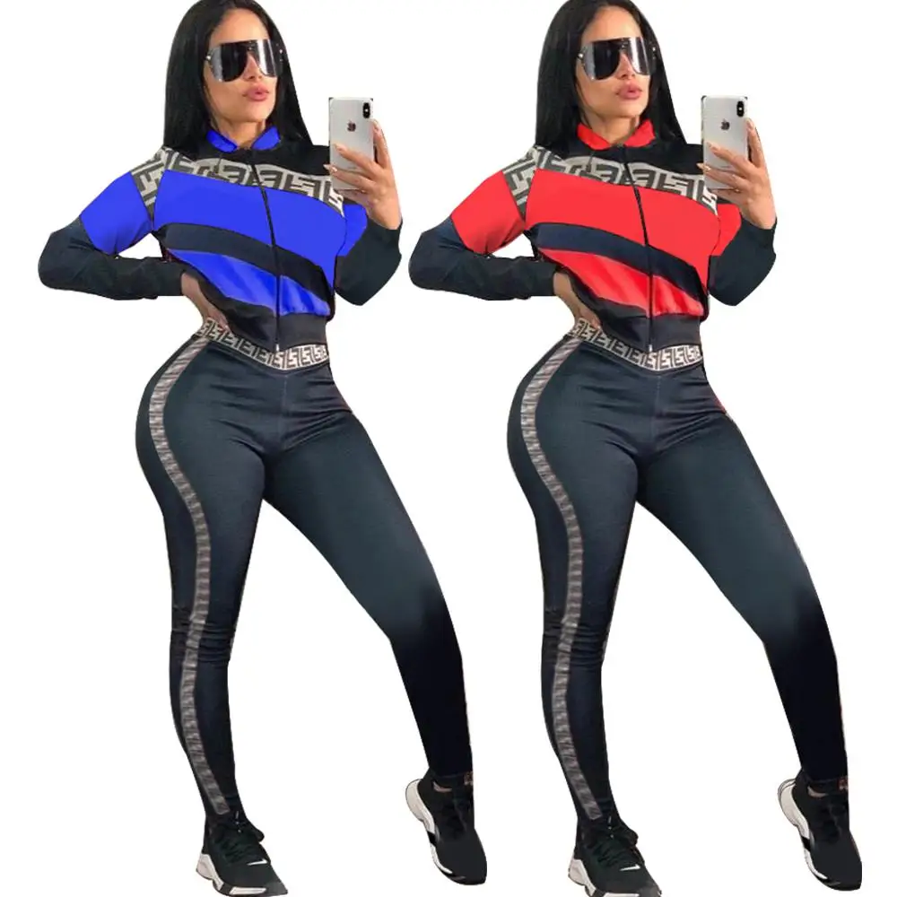 

2 pcs set sexy clubwear latest beautiful sexy tracksuits women