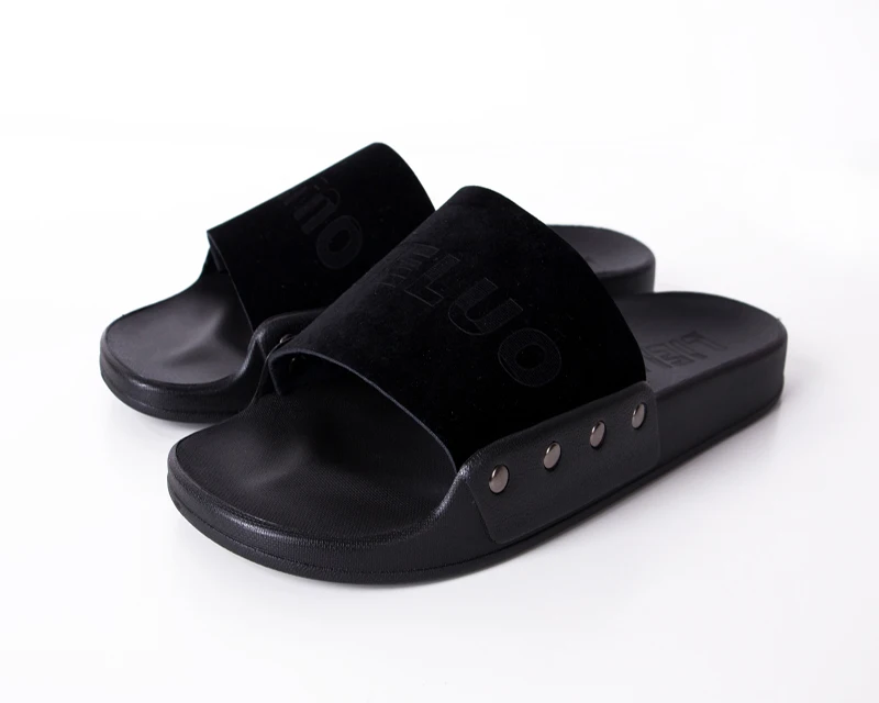 Rubber slide store sandals wholesale