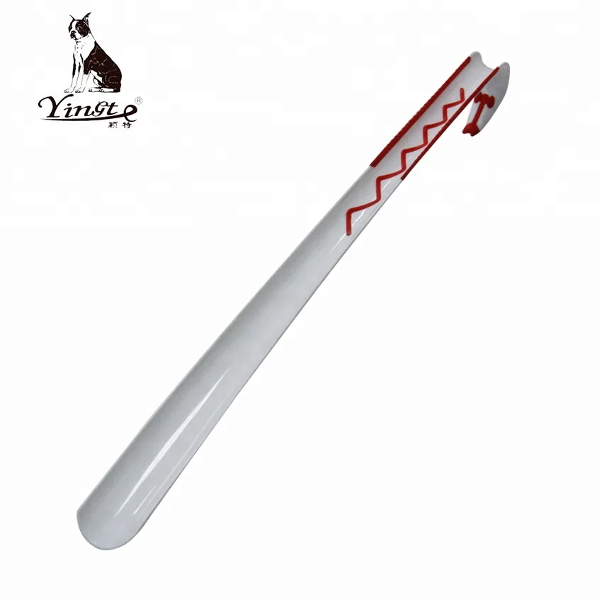 

Hot sale high quality stocking leather plastic shoehorn, Accept customized