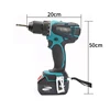 24 Torque setting li-ion battery Max 80 Nm perform cordless drill driver 18v