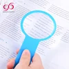 Business card size magnifying glass /clear plastic bookmarks for promotional gift