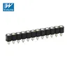 Round Female Header pin haeder Machine Pin IC Series connector 2.54mm H=1.9mm SIP IC SOCKET HY1029-08