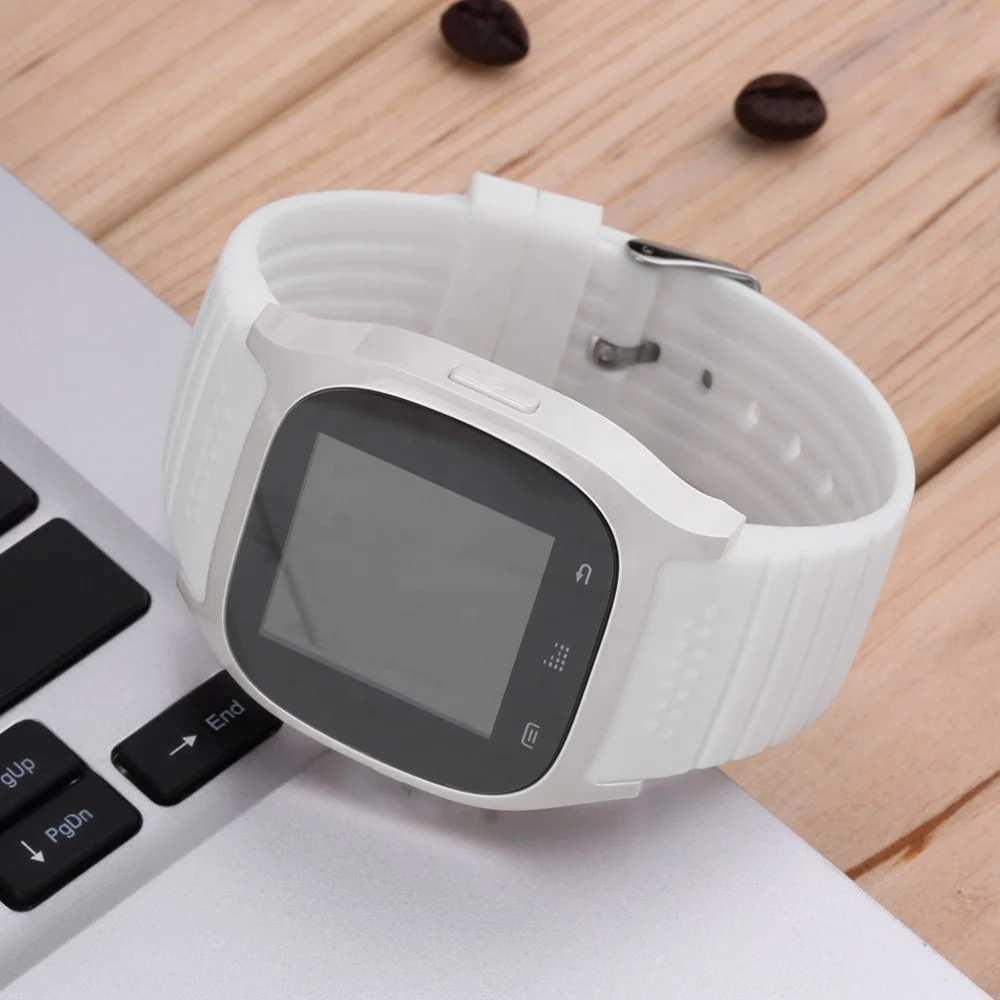 

Custom logo best selling blue tooth Smart Watch M26 for IOS and Android with touch screen, Black;blue;white