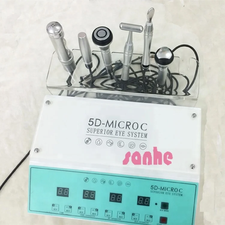 

Hot sale 4 in 1 needle meso rf skin tightening machine, White+gold