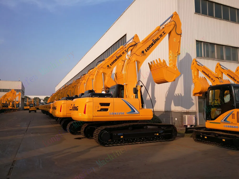 lg6225n 中国 lonking 21.8 吨履带挖掘机与原装川崎液压元件出售