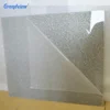 Shining silver glitter sheet acrylic sparkling glitter sheet