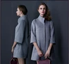 New design winter warm coat woolen trench customizable outwear bulk order