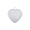 Wholesale Titanium Steel Heart Shape Cabochon Setting, Jewelry Findings Pendant,
