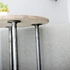 Table Legs Authentic Industrial Steel Grey Iron Fitting For Custom Vintage Tables and Furniture Decorations DIY Kit
