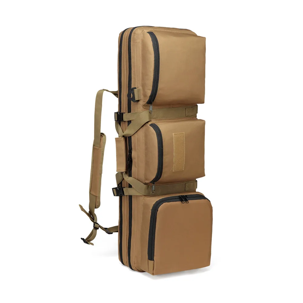 85cm 38" Tactical Military Hunting Dual Rifle Gun Shotgun Carry Case Bag Backpack Cp Tan Buy
