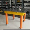 Quanyi Multifunction 3D&2D cast iron welding fixture table with series DN28 and DN16 clamping system welding jigs