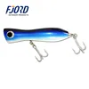 FJORD 180mm 105g big popper lure wooden baits bass wood fishing lure
