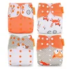 Elinfant reusable & washable cloth diaper nappy printing pul kids cloth diaper