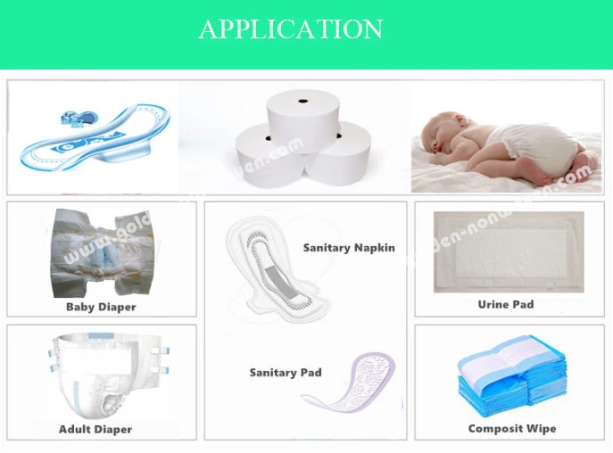 Cheap Price Baby Diaper Materials PP Spunbond Nonwoven ,Diaper Tissue Material Non woven PP