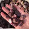 high quality natural rock ruby gemstone rough raw uncut natural ruby crystal stones for jewelry making