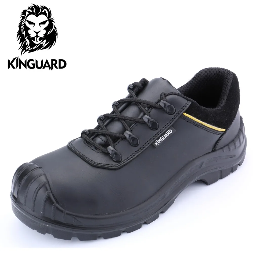 Botas De Trabajo De Seguridad Para hombre Tobillo Alto Zapatos htbt 005 Negro