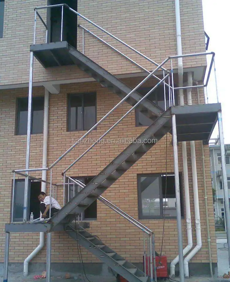 Outdoor steel structure stair price