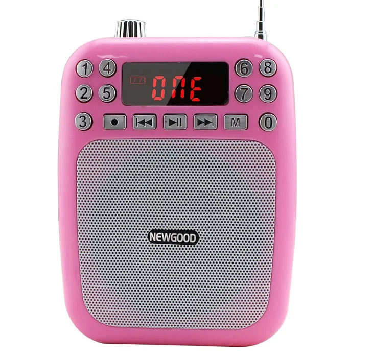 

Mini Digital Portable Radio Home Pocket Retroa Radio Receiver Antenna Usb Mini Fm Amplifier Speaker With Usb Radio Led Display, Black blue red usb mini fm amplifier speaker with usb radio