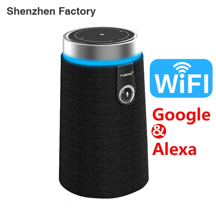 Home Amazon Alexa Voice Controlled Speakers Smart Google Assistant Wifi Speaker