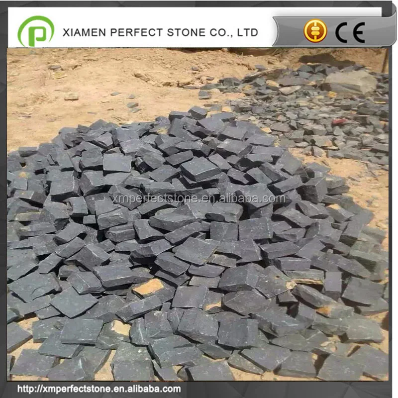 
zp Black granite paving stone  (60664554957)