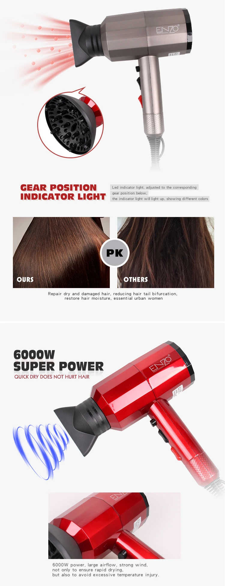 blow dry hair price