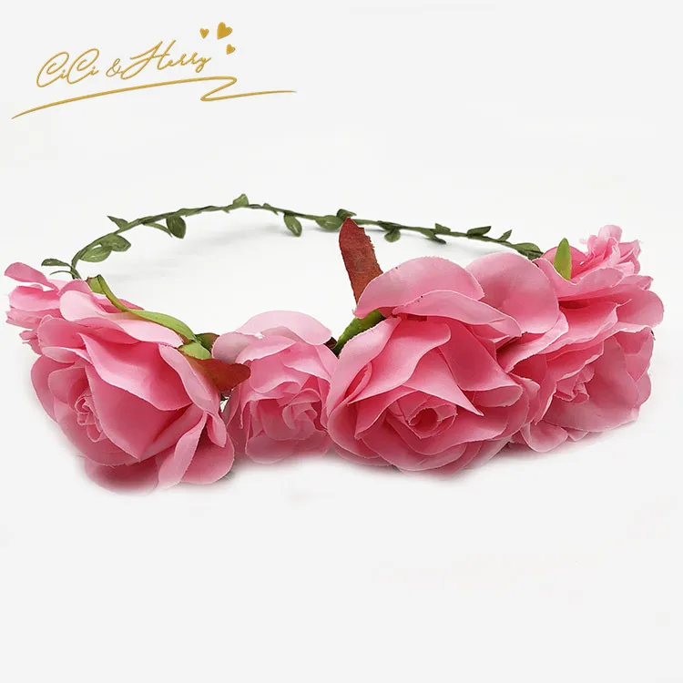 flower garland headband