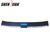 Trunk Step Plate Cover Trim Rear Bar Upper Step Trim
