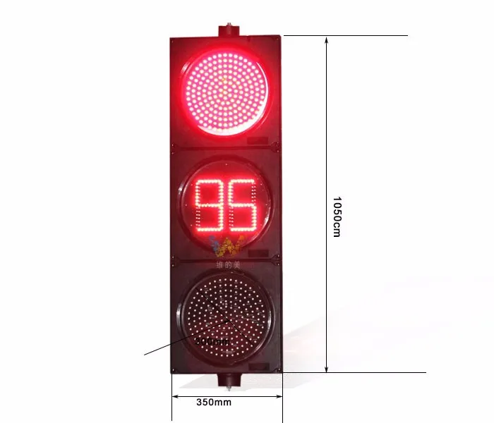 300mm Waterproof Countdown Timer Traffic Light Timer Buy Traffic