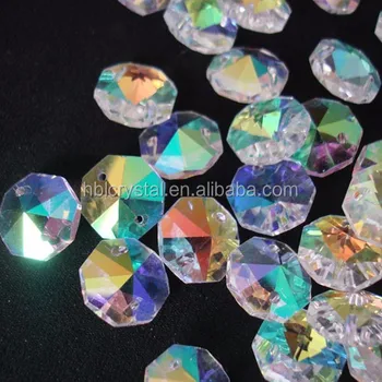 14mm Octagon Beads Ab Color K9 Glass Crystals For
