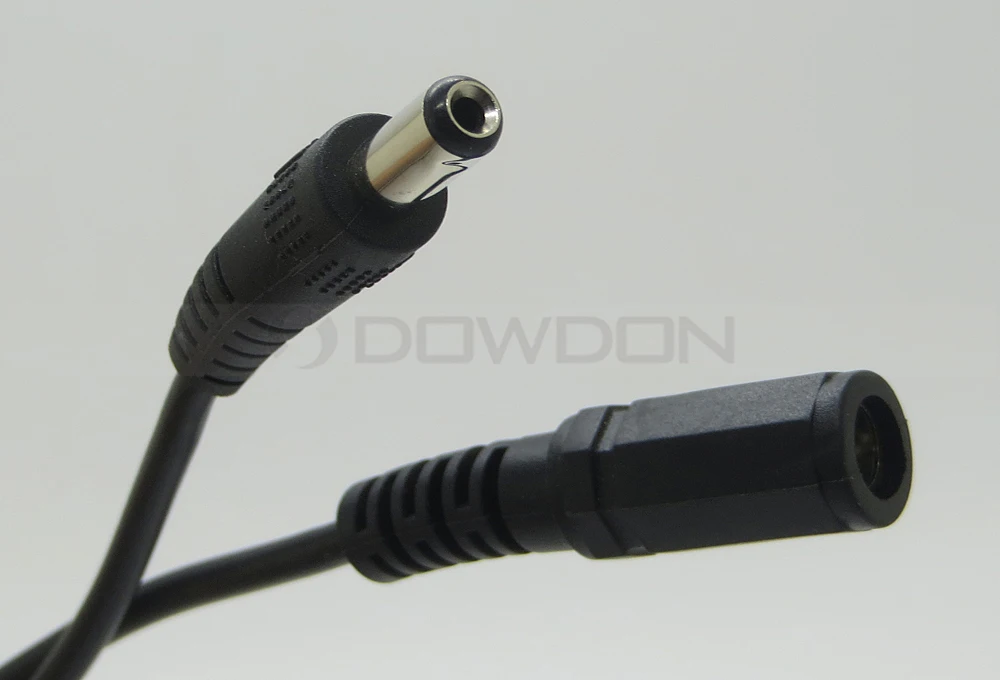 2 Câbles D'extension DC 5.5x2.1mm - 10 Pieds (3m) - Pour Caméras CCTV/DVR - Neufs Boîte Ouverte