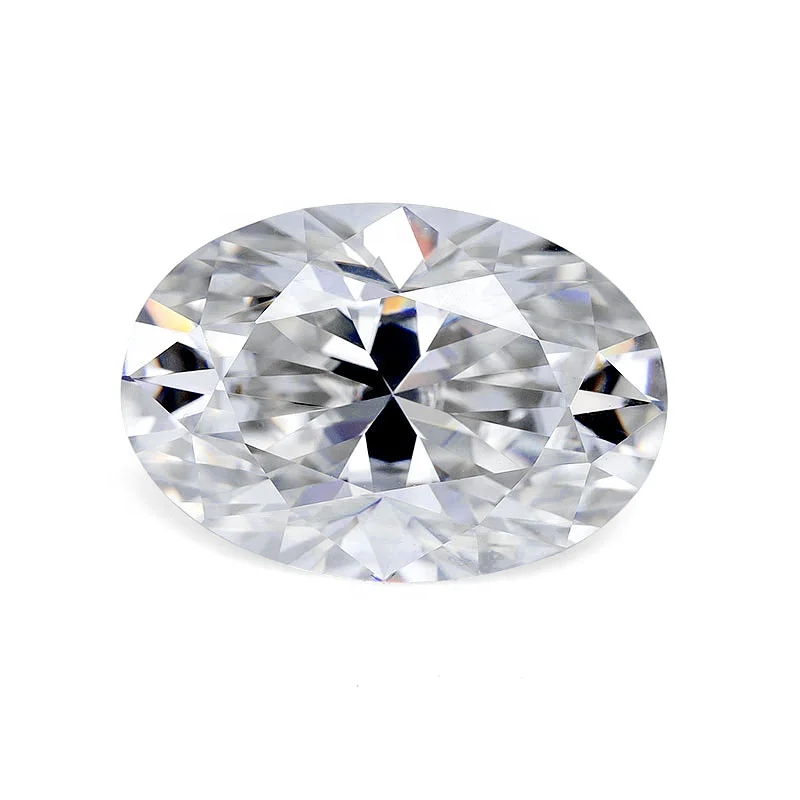 

China Holycome 7*10mm GH White Oval Cut Loose Gemstone Moissanite VVS1 Diamond Supplier Customized Jewelry Wholesale Available, Lasting long