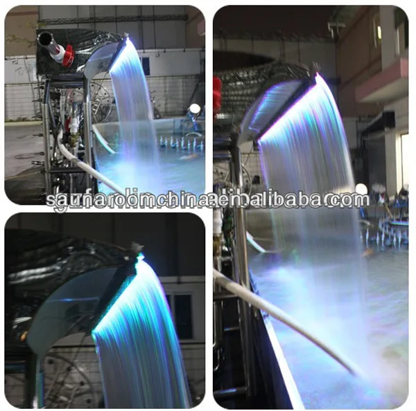 waterfall test in factory