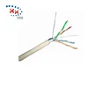 White colour new pvc RJ45 UTP CAT5E round cable 24AWG strain copper network patch cord