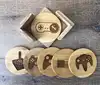 Gamer Engraved Wood Coasters Engraved Coasters, Gamer Lover, game coaster